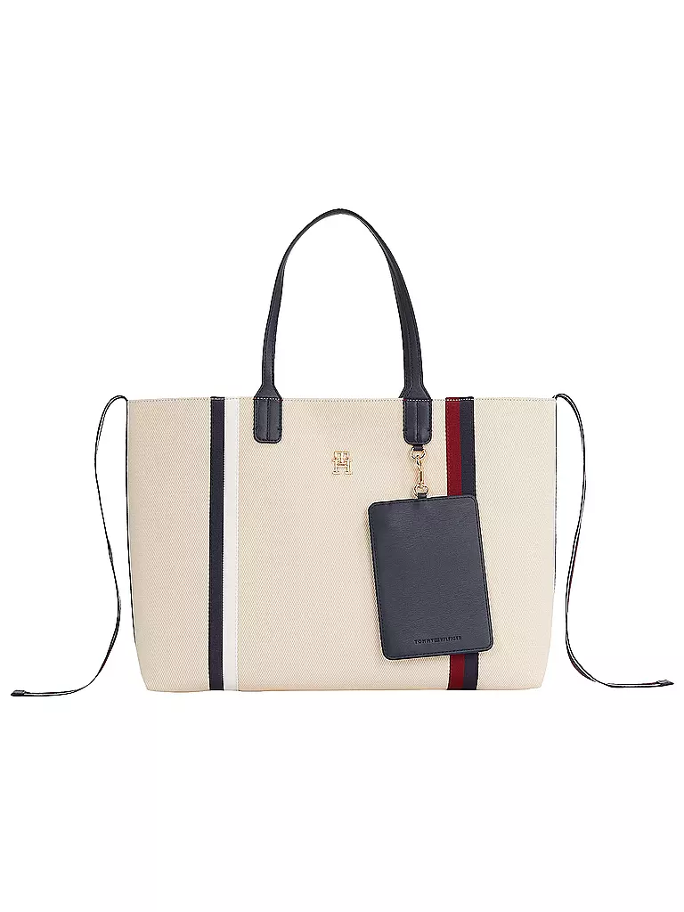 TOMMY HILFIGER Tasche Shopper ICONIC beige